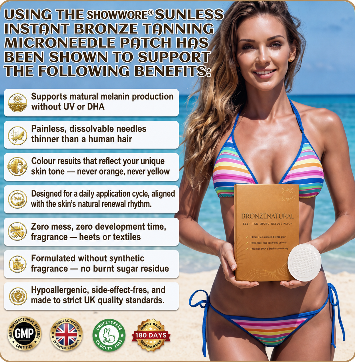 ✨Sunless Transdermal Tanning Patch