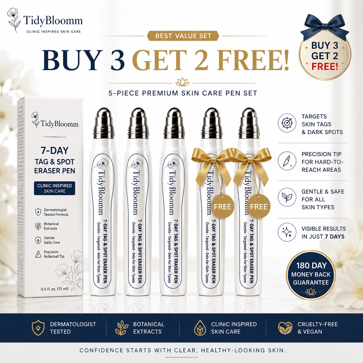 🔥5-Pack👨‍⚕️BUY 3 GET 2 FREE-Full Body Clear Skin