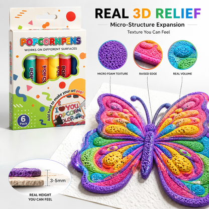 🔥Save 20% by ordering today丨🌿TidyBloomm® 3D Relief Art Pen – Turn Flat Drawings Into Touchable 3D Art