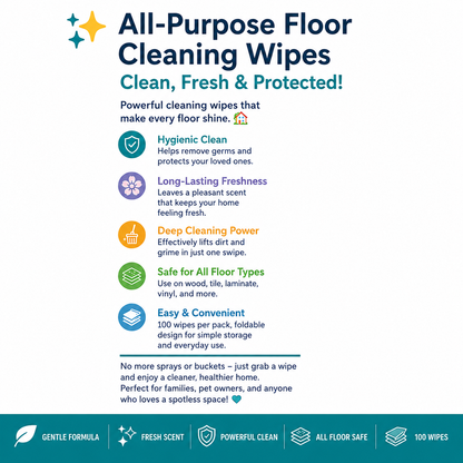 TidyBloomm® Multi-Surface Antibacterial Cleaner for Hardwood, Tile & Laminate