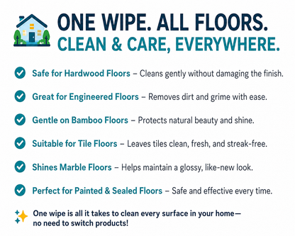 TidyBloomm® Multi-Surface Antibacterial Cleaner for Hardwood, Tile & Laminate