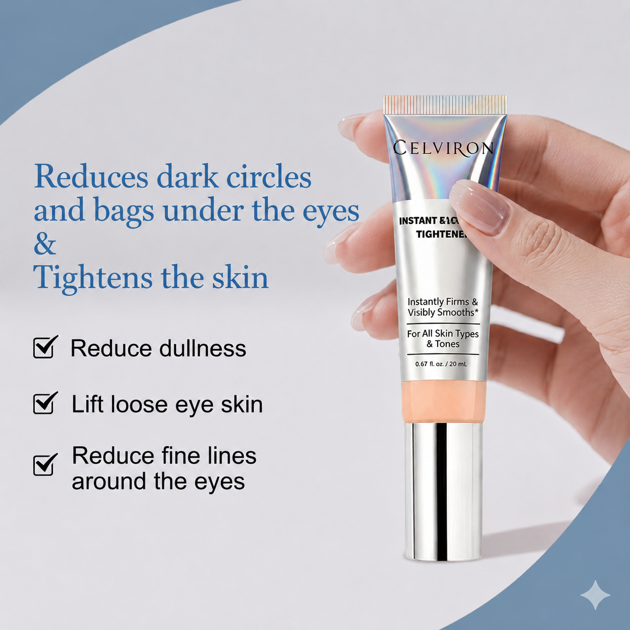 TidyBloomm™ Instant Face Temporary Tightener – Instant visible results in 60 seconds