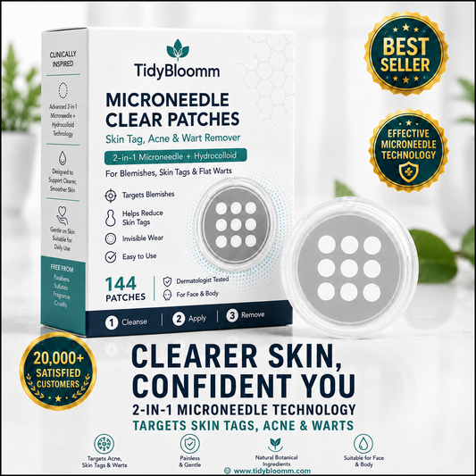 TidyBloomm 2-in-1  Acne & Skin Tag Patches