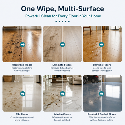 TidyBloomm Multi-Surface Antibacterial Cleaner for Hardwood, Tile & Laminate