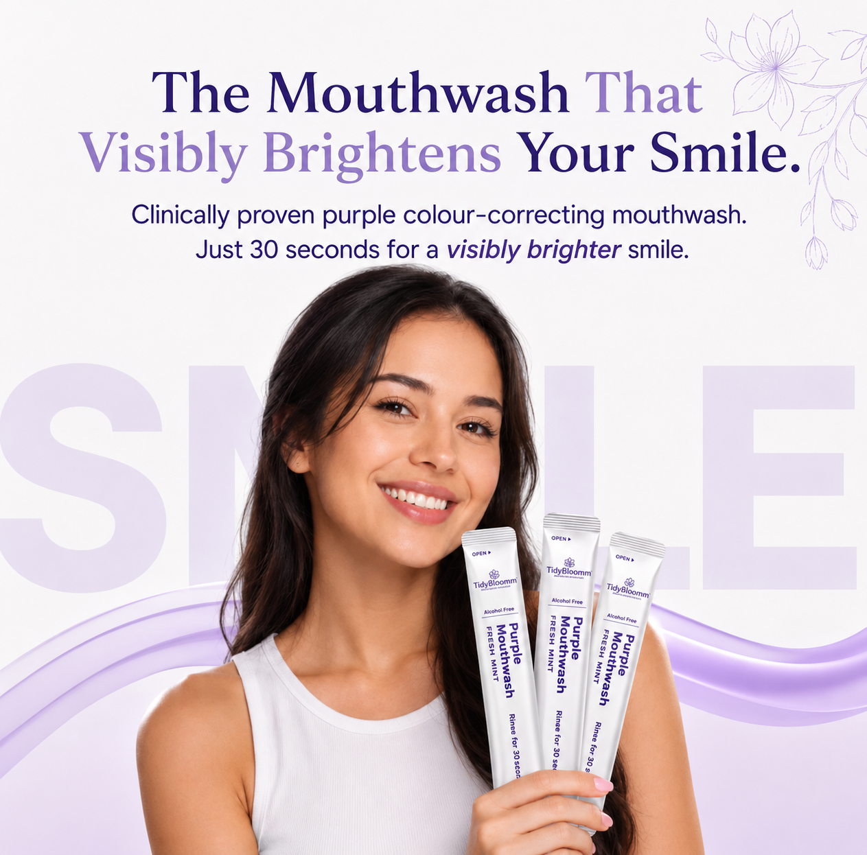 TidyBloomm® Purple Mouthwash
